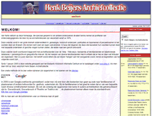 Tablet Screenshot of henkbeijersarchiefcollectie.nl